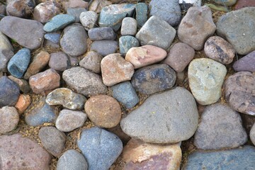 river stones