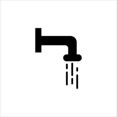 faucet icon with outline style vector for your web design, logo, UI. illustration