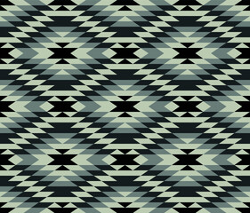 Tribal ethnic geometric pattern seamless in vector for fashion