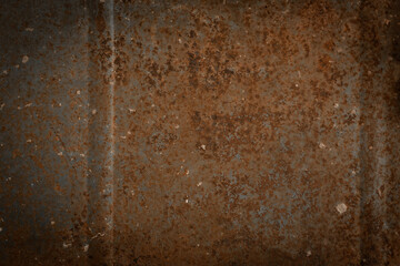 Grunge rusted metal texture, rust and oxidized metal background. Old metal iron panel
