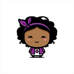 cute character vector design