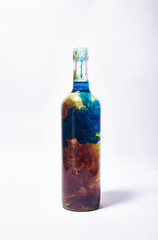 Bottle with ink