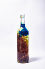 Bottle with ink