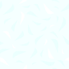 Fototapeta na wymiar True ice seamless pattern in light blue