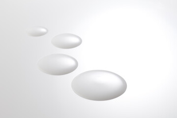 白い乳液のイメージ