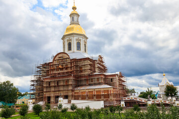 Annunciation cathedral in Holy Trinity-Saint Seraphim-Diveyevo convent in Diveyevo, Russia