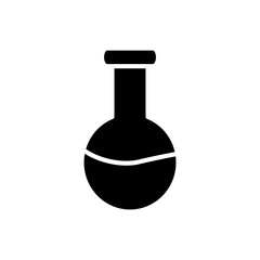 Bottle, chemical, flask icon vector glyph style