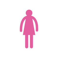 avatar woman flat style icon vector design