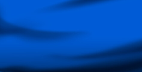 blue cloth background abstract with soft waves