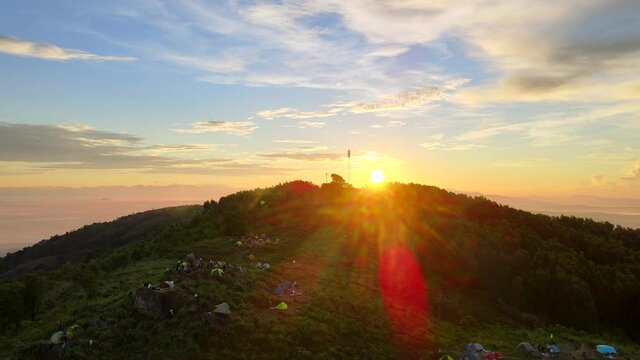 Chua Chan mountain peak