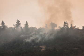 Wild fires near highway 62 in Eagle Point Oregon, September 9 2020