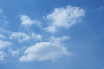 blue sky with clouds