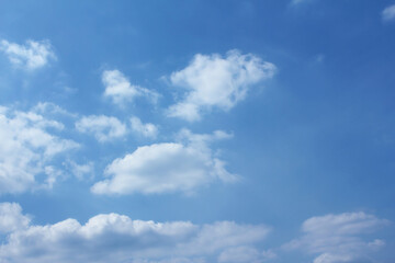 blue sky with clouds