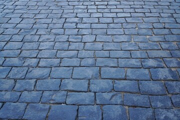 Paving on Red Square in Moscow Texture Ancient Stones