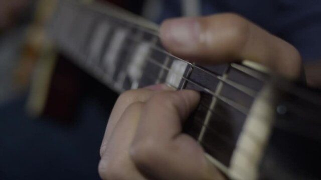 young people playing guitar music concept art advertising music campaign