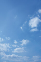 Obraz premium blue sky with clouds