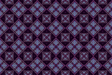 Arabic tile design for wall