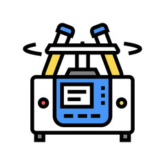 laboratory centrifuge color icon vector. laboratory centrifuge sign. isolated symbol illustration