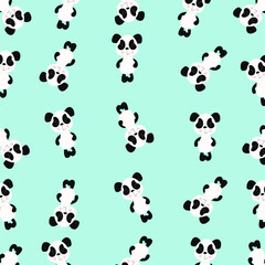 A Cute panda background