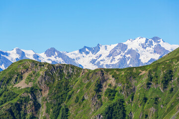 Mountains in Svaneti