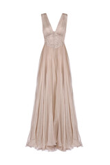 Festive brown dress