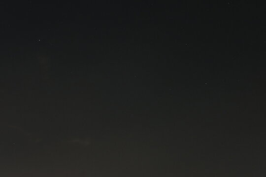 stars in a polluted sky