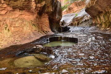 The Subway, Zion National Park, Utah, USA