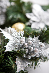 christmas ornament, wreath