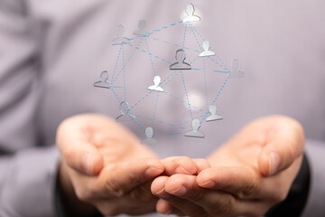  Digital Network and data concept.