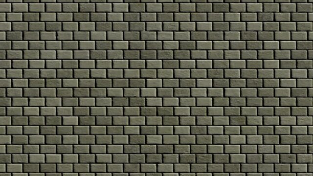brick wall shatter loop animation