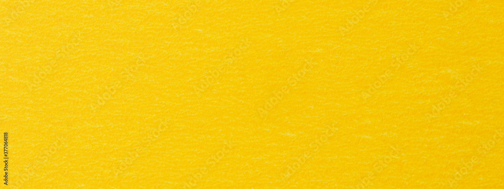 Wall mural bright yellow paper texture for banner or background. high quality texture and high resolution