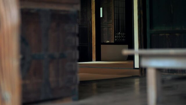 日本古民家の室内