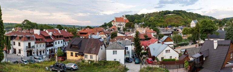 Obraz premium Panoramic view of Kazimierz Dolny, Poland