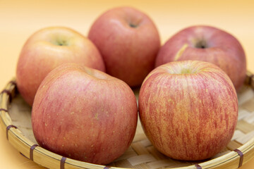 Red Apple in basket