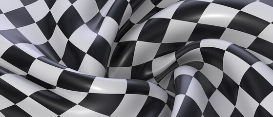finish race flag illustration textil background