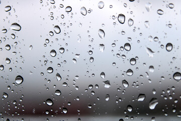 rain drops on window,