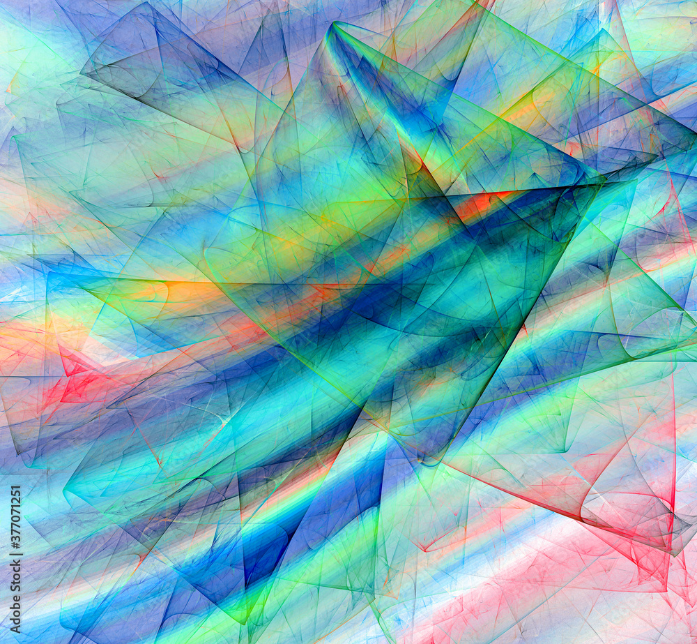 Poster abstract texture of stone, mineral with multicolored stripes and veins. 3d rendering. 3d illustratio