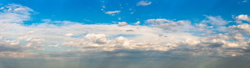 Fototapeta premium Fantastic clouds at sunrise
