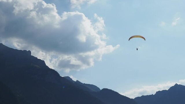 Paragliding in Tyrol, Austria