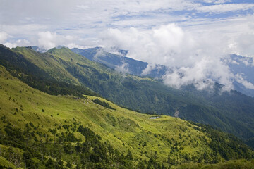 Fototapeta premium Nenggao Main Peak Dongling Taiwan