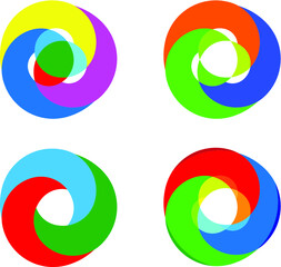 circle logo vector design