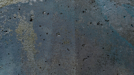 background from old wall with silver paint