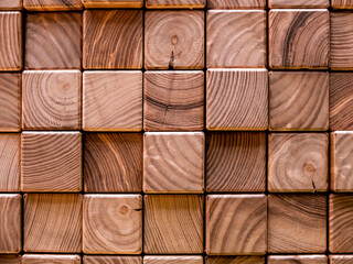 creative idea for the background. wood plank slices close up