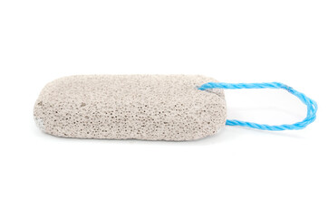 pumice stone isolated on white background.
