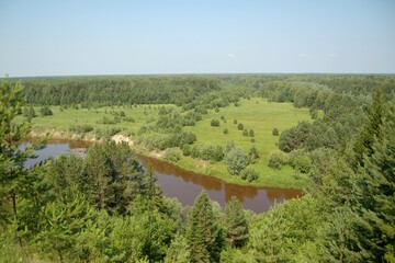 river in the forest
