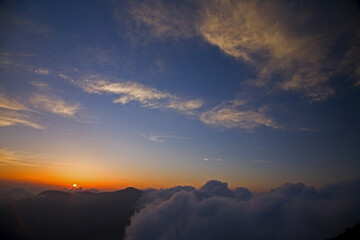 Taiwan Hualien sunset clouds Taiwan