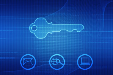 Digital Abstract technology background, futuristic background, cyberspace Concept