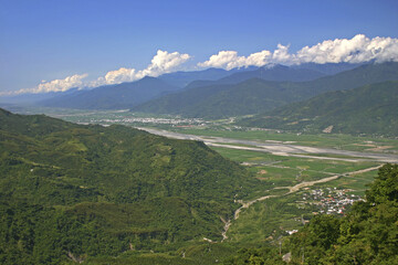 Fototapeta na wymiar Taiwan Hualien Yuli Huadong Rift Valley