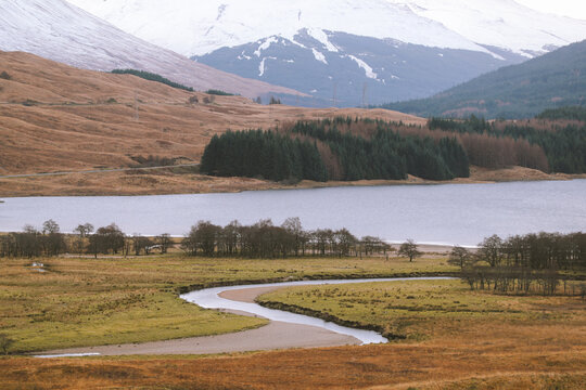 Loch Tulla Viewpoint, Bridge of Orchy, Scottish highlands