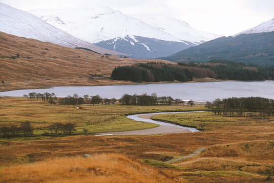 Loch Tulla Viewpoint, Bridge of Orchy, Scottish highlands